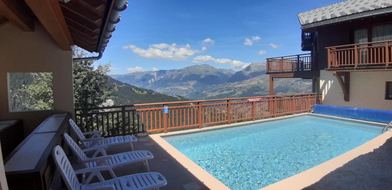Goelia Les Chalets Des Deux Domaines Peisey Nancroix Bagian luar foto